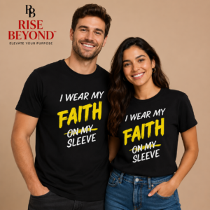 I Wear My Faith On My Sleeve™ Christian T-Shirt